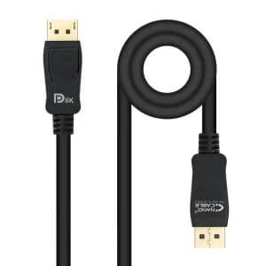 Lanberg Cabo Adaptador DisplayPort p/ HDMI M/F 10cm - AD-0009-BK