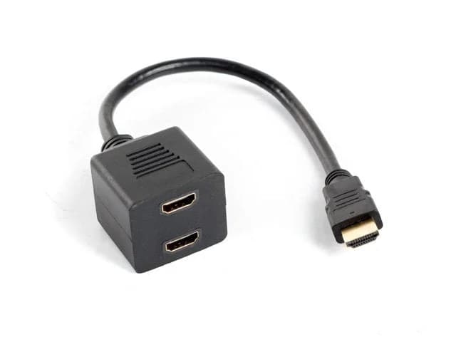 Lanberg Adaptador Hdmi 1 Entrada 2 Saídas - AD-0019-BK