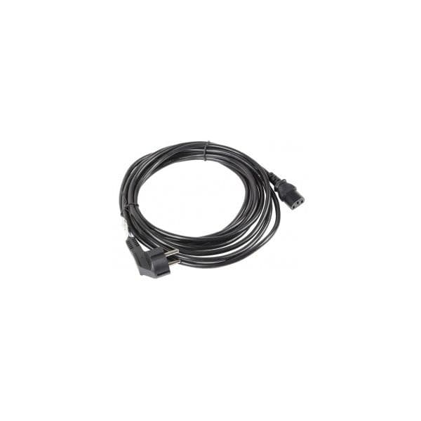 Lanberg - CA-C13C-11CC-0100-BK cable de transmisión Negro 10 m C13 acoplador CEE7/7 - CA-C13C-11CC-0100-BK