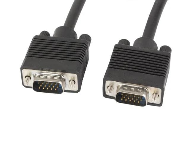 Lanberg Cable Vga Macho-Macho Ca-Vgac-10cc-0050-B Ferritas Negro 5 Metros