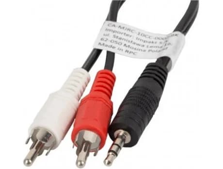 Lanberg Cabo Stereo Jack 3.5MM / 2X Rca Macho 5M