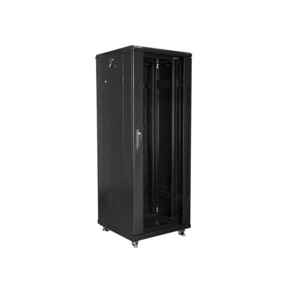 Lanberg Rack FF01-6632-12B 32U 800kg Preto Ajustável 19