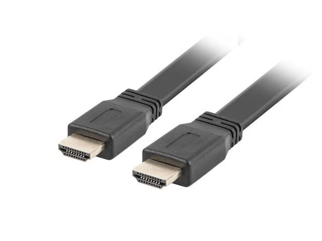 Lanberg Cabo Hdmi 4K Flat 1.8m (CA-HDMI-21CU-0018-BK)
