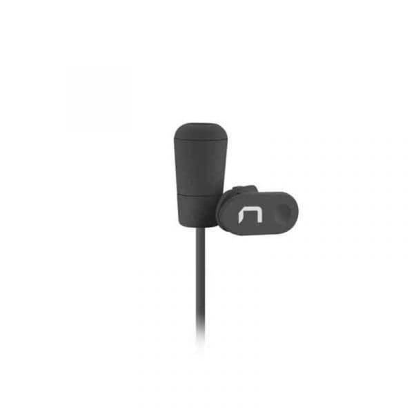 Natec Microfone Lapela Preto