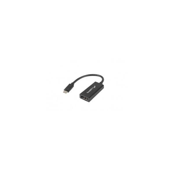 Lanberg Adaptador usb usb C M 3.1 a Displayport H 15CM Preto Dm CA11423461