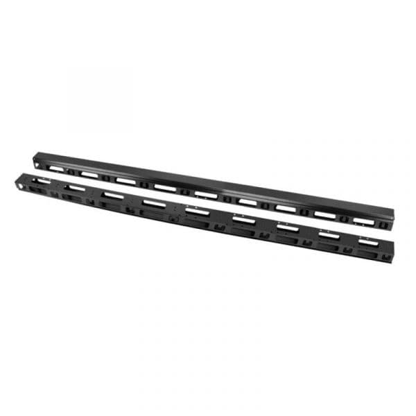 Painel Gestão Cabos Lanberg AK-1211-B Aço Preto 2 Peças 9 kg