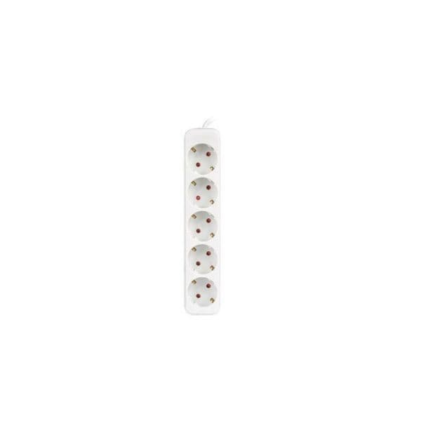 Lanberg Extensão com 5 tomadas schuko 2500 w 3 m - - PS0-05F-0300-W