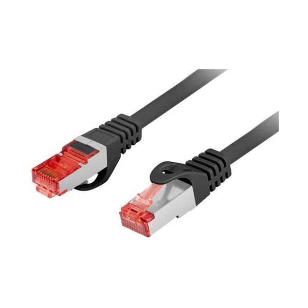 Lanberg Cabo de Rede RJ45 Ftp CAT6 Preto (5 Mts) - PCF6-10CU-0500-BK