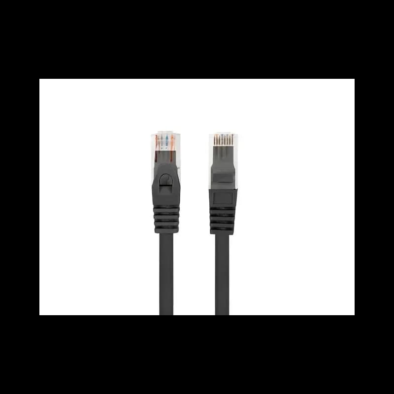 Lanberg PCU6-10CU-0025-BK Cabo de Rede Cat.6 UTP 0.25m Preto