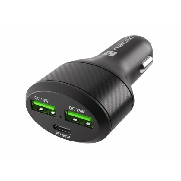 Natec Carregador 	NUC-1981 60W Black