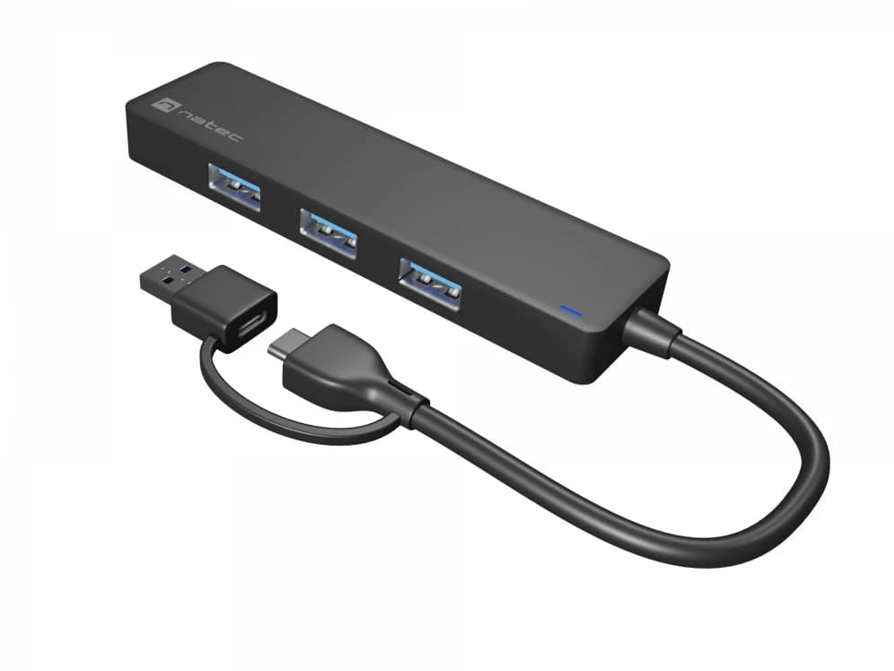 Natec Hub USB-C 3.0 Mayfly 4-Portas Adaptador Usb-a - PERNATHUB0012_NHU-2023