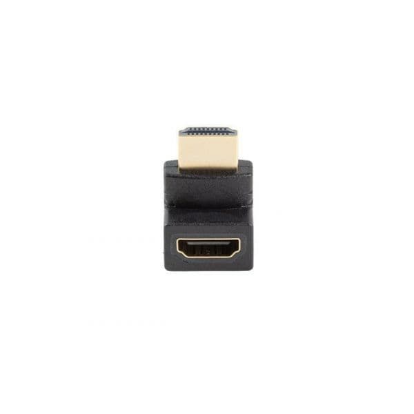 Lanberg Adaptador HDMI 4K Macho para Fêmea Ângulo Superior Preto
