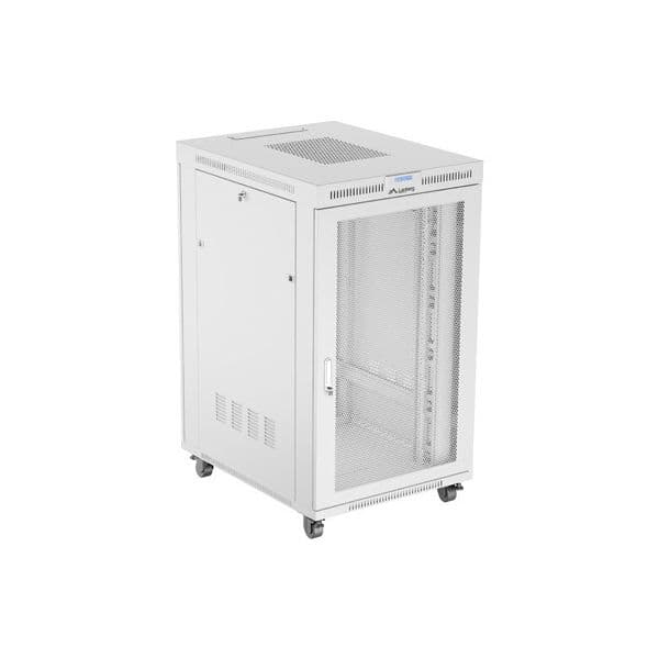 Lanberg Armário Bastidor 19" 27U 800x1000 FLAT PACK Cinzento