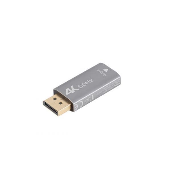Lanberg Adaptador DisplayPort para HDMI AD-DP-HD-01 4K Prata