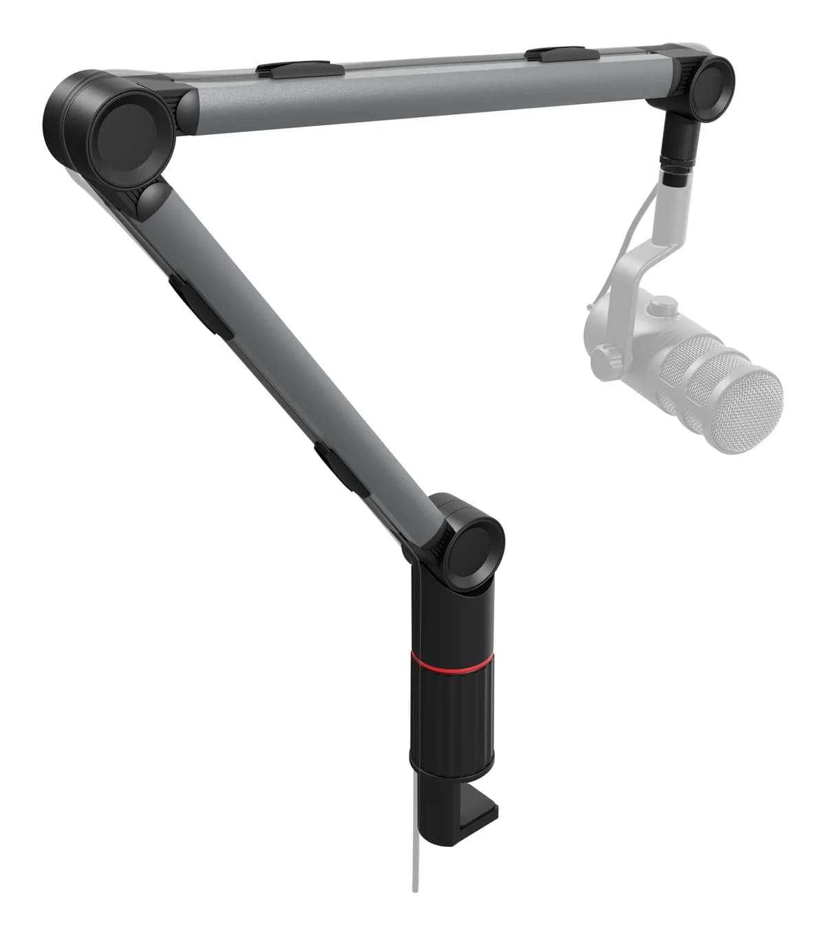Genesis Braço de Suporte para Microfone Thulium 700 NGM-2157 Alumínio e Metal 3/8" e 5/8" para Secretária