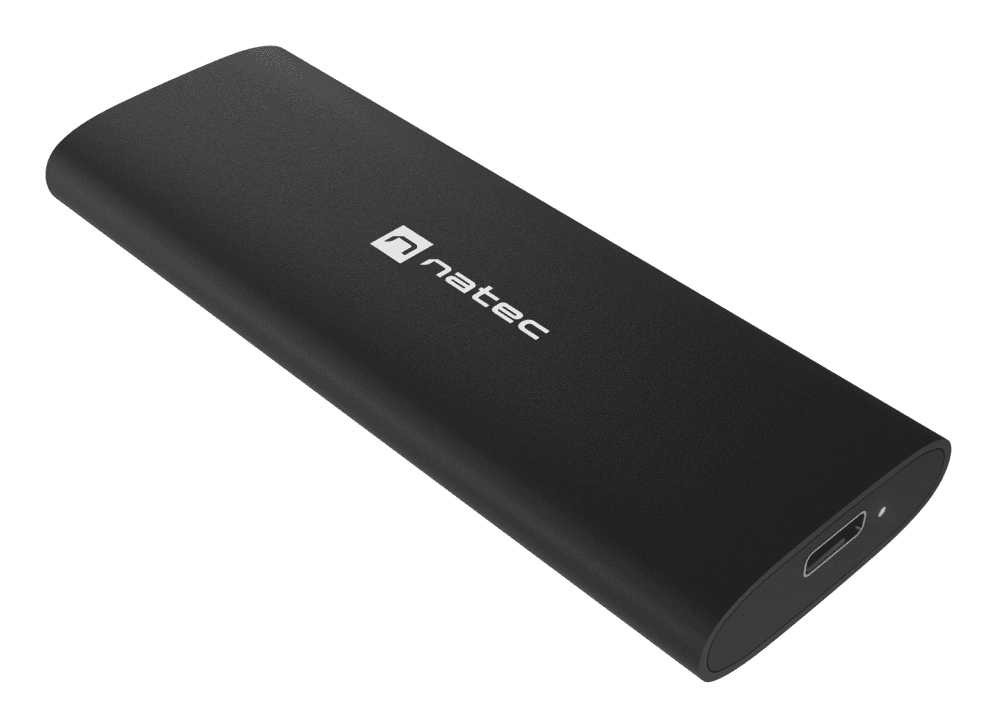 Natec Caixa Externa RHINO LITE M.2 NVMe USB-C 3.1 Gen2 Alumínio Black NKZ-2286