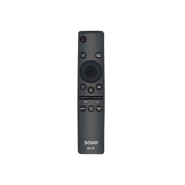 Savio Comando Universal RC-12 para Smart TV Samsung IR Preto