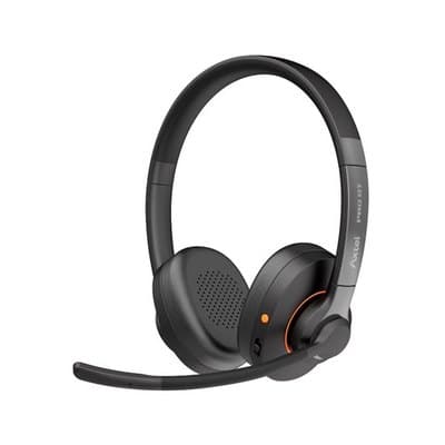 Axtel Pro BT duo Auscultadores Sem fios Fita de cabeça Escritório/Call center USB Type-C Bluetooth Preto, Laranja