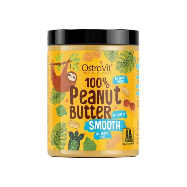 Ostrovit Peanut Butter 100% Smooth 1000 g