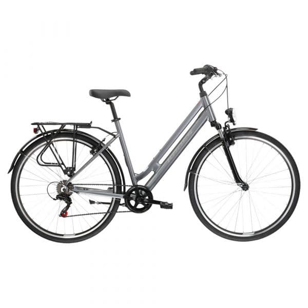 Kross Sentio 1.0 700 Tourney Tz500 2023 Bike Prateado S