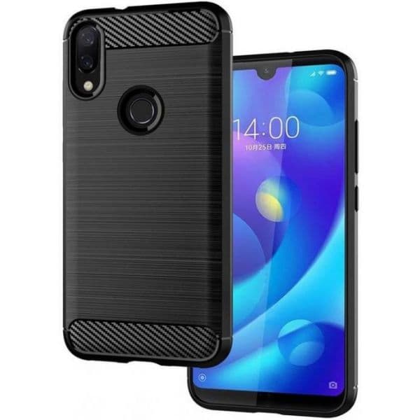 Capa de Proteção Carbon Xiaomi Redmi Note 7 Preta