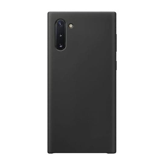 Silicone Cover Samsung Galaxy Note 10 N970 Preto
