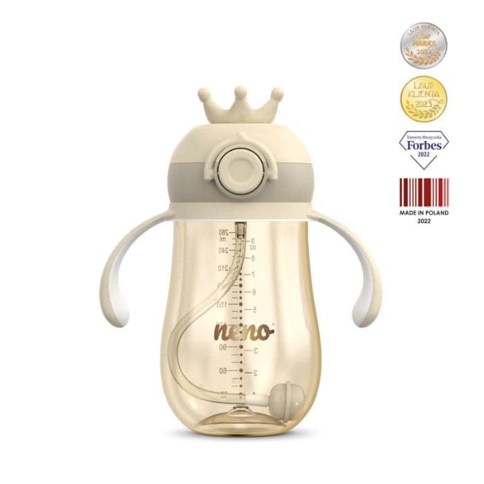 Biberão com palhinha NENO Mio 2 Cream