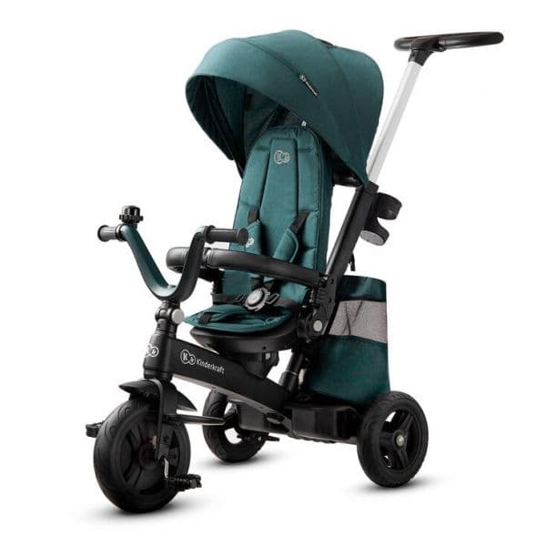 Kinderkraft Triciclo 5 In 1 Easytwist Midnight Green