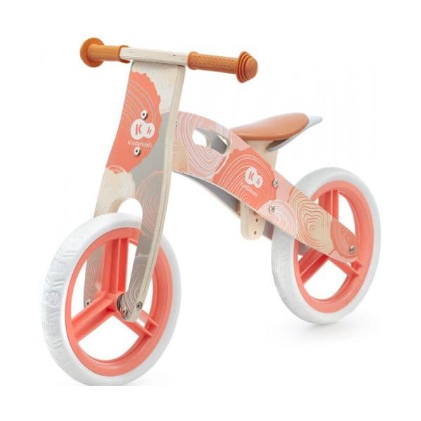 Kinderkraft - Bicicleta Runner 2021 Nature Coral - KRRUNN00CRL0000