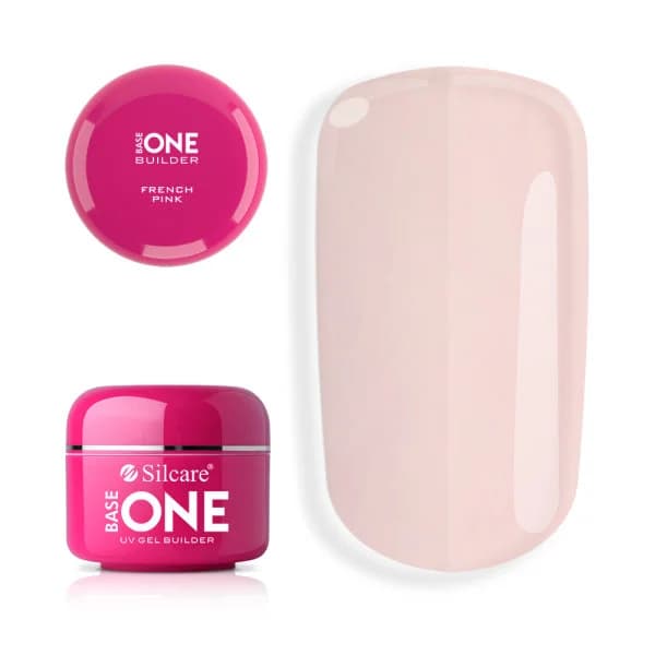 Gel Silcare Base One - French Pink 50ml