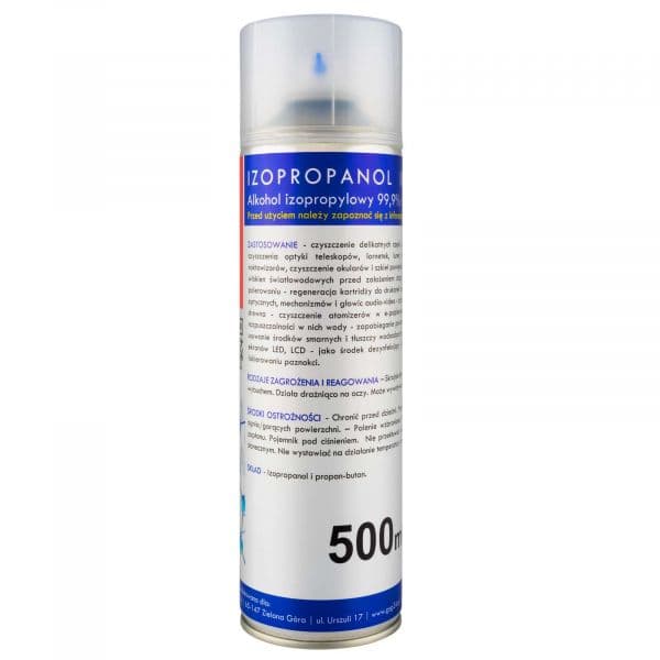 GSG24 Álcool Isopropílico Spray 99,9% 500ML