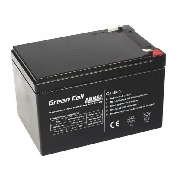 Green Cell Bateria AGM VRLA AGM07 12V 12Ah
