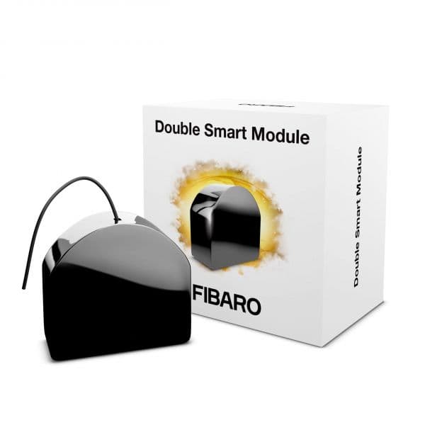 Fibaro FGS-224 Micromódulo FGS-224, Cor Preto - NA-301613540301