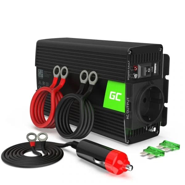 Green Cell Inversor de Corrente 300W 24V para 230V