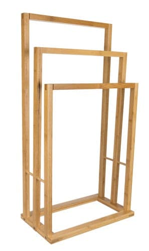 TOALHEIRO DE BAMBU 56-68-80 cm