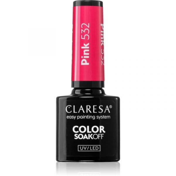 Claresa Soakoff UV/LED Color Sunny Garden Verniz de Gel para Unhas Tom Pink 532 5g