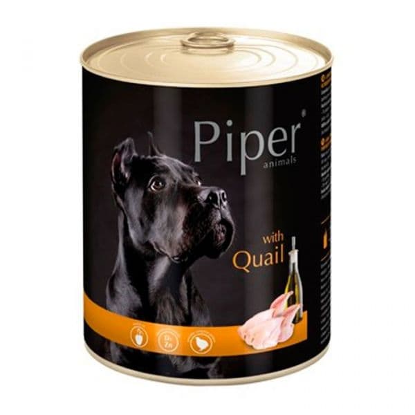 Ração Húmida Piper Adulto Codorniz 400g