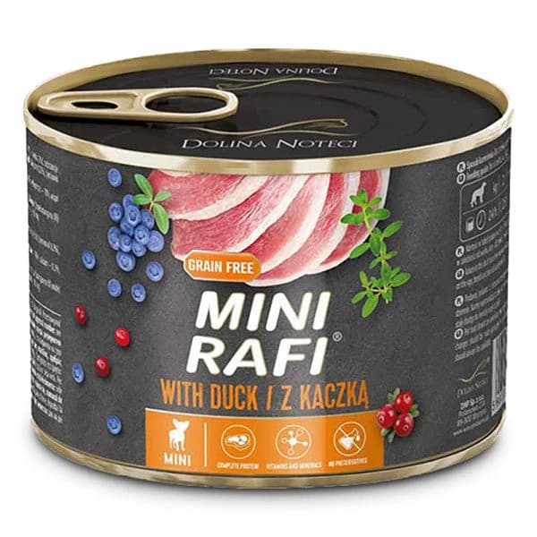 Rafi - Patê para Cão Adulto Mini - Pato