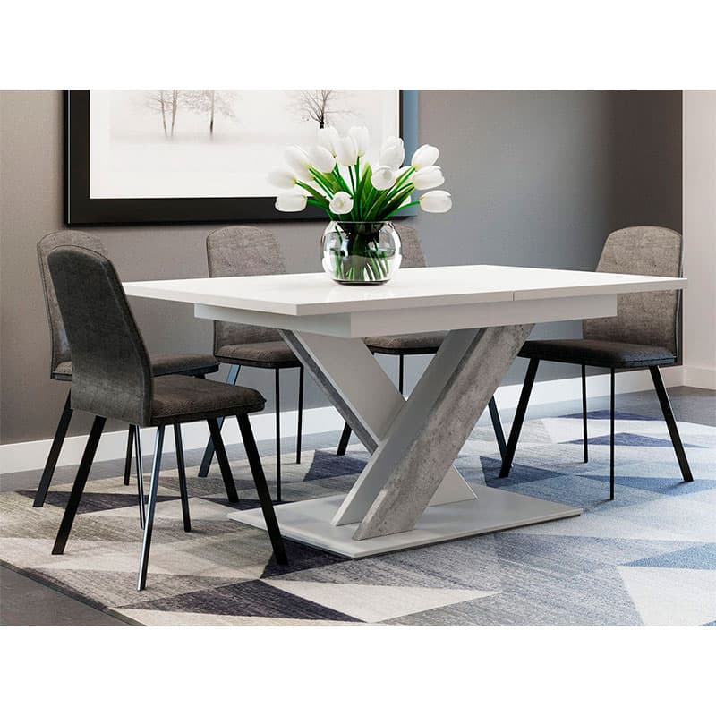 Mesa Bronx Mármore Cinza