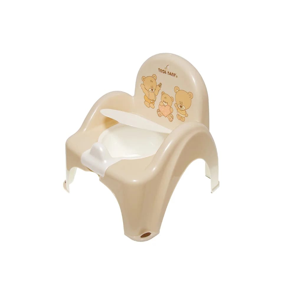 Cadeira Bacio anti-derrapante B.Active Teddy Bear Beige