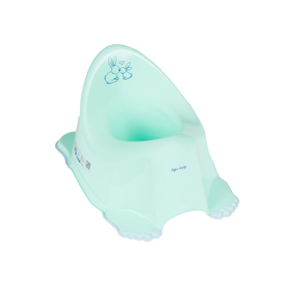 Bacio anti-derrapante B.Active Little Bunnies Green com música