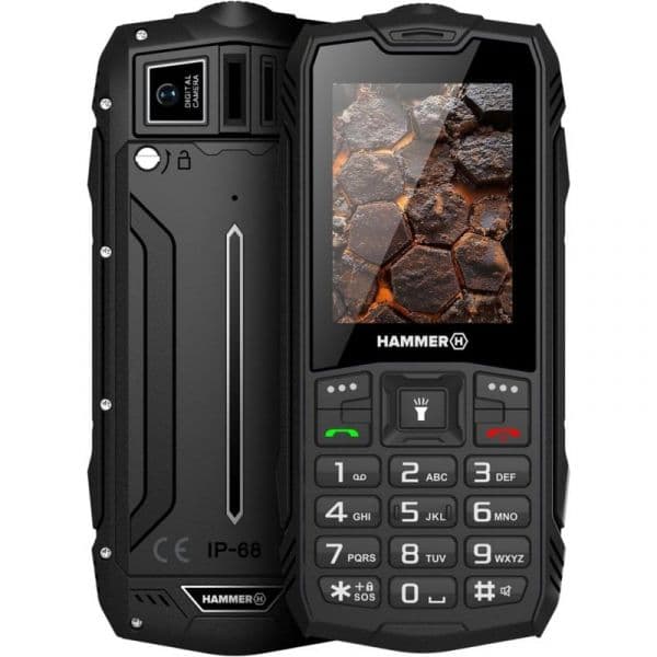 Hammer Rock 4G LTE Dual SIM Preto