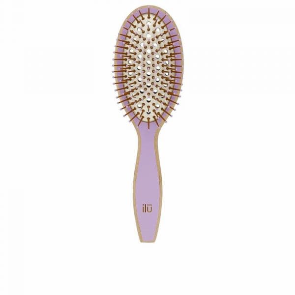Ilu Escova Desembaraçante Bamboom Roxo Oval