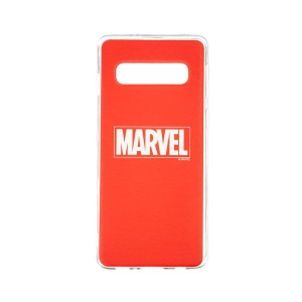 Tampa Marvel Tpu Capa Samsung Galaxy S10+ Red Produto Licenciado