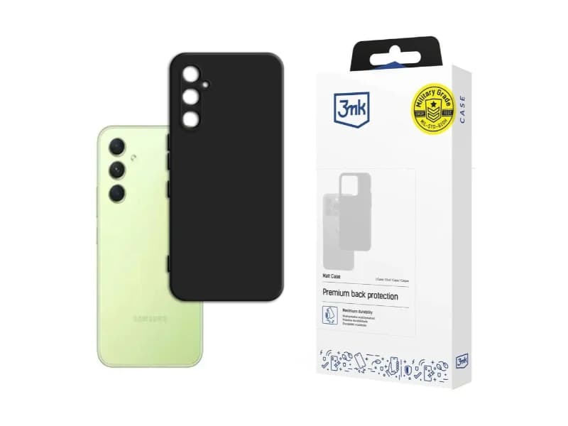Capa Mattcase 3MK Samsung Galaxy A34 5G Black