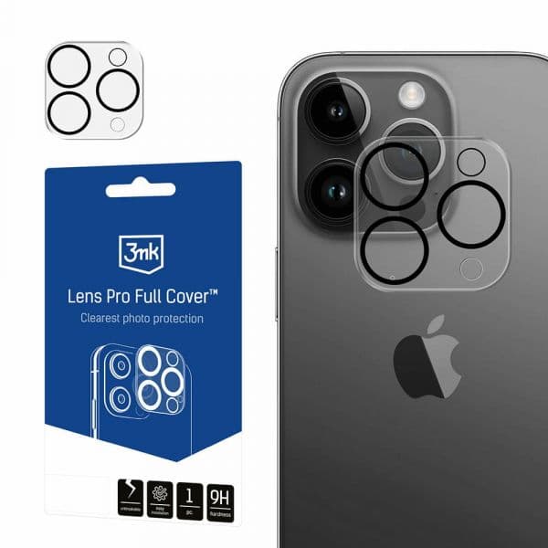 3MK Protetor Câmera para iPhone 11 Pro/iPhone 11 Pro Max Black