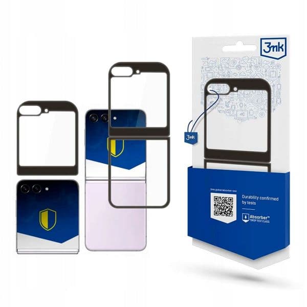3MK Satin Armor+ Samsung Galaxy Z Flip 5 Transparent/black