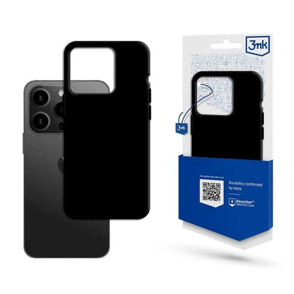 3MK Mattcase iPhone 15 Pro Max Black