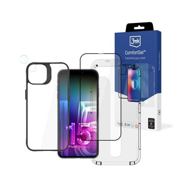 3MK Comfort Set 4 In 1 iPhone 15