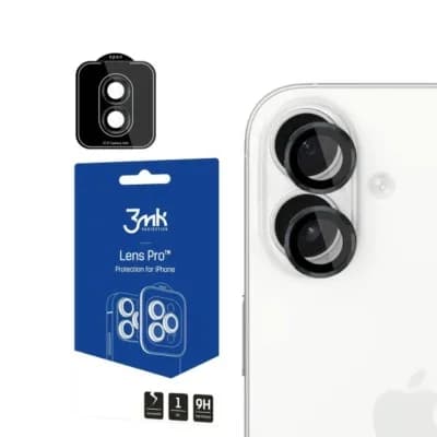 3MK Protetor Câmera para iPhone 17 Black